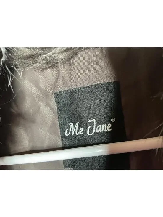 < Me Jane Brown Faux Fur Vest Size Large > - Picture 2 of 4